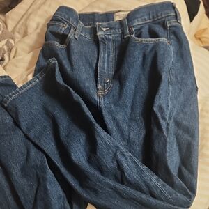 Abercrombie & Fitch High Rise 90s Straight Jeans